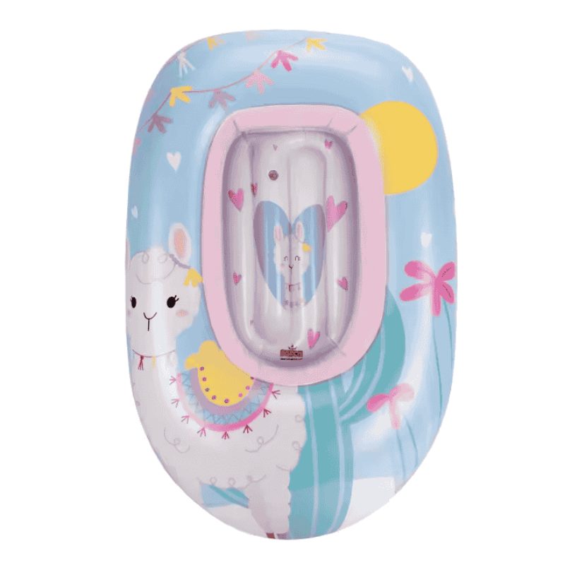 90 CM Alpaca Inflatable Boat – Kids Pool Ride-On Float