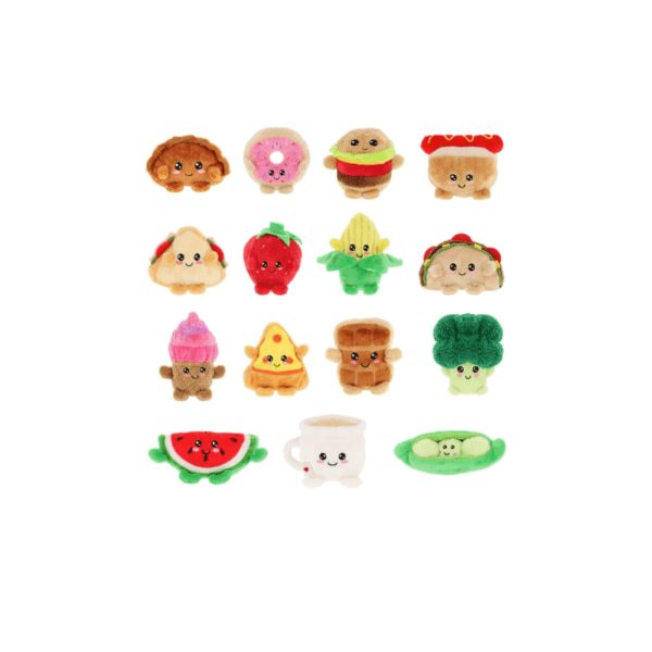 8cm Food Bobballs Plush – 15 Assorted